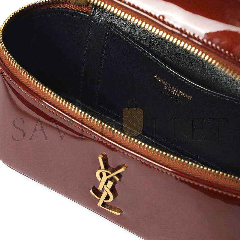 YSL GABY VANITY BAG IN PATENT LEATHER P00979447 (18*11*6.5cm)